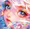 Colorful Girl Fantasy Diamond Painting Kits for Adults-Shining Eyes Diamond Art Kits for Beginners-Dreamy Diamond Art Painting Gem Art for Adults- Colorful Paint by Number Kits for Home Wall Decor